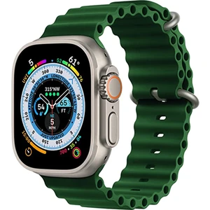Kip GSM Apple Watch Kordon ile Uyumlu Ultra 49MM 45MM 44MM 42MM 41MM 40MM 38MM Erkek Kadın, Iwatch Series 8 7 Se 6 5 4 3 2 1 Için Silikon Spor Kayış, Ayarlanabilir Yumuşak Nefes Alabilir Kordon