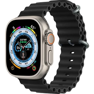 Kip GSM Apple Watch Kordon ile Uyumlu Ultra 49MM 45MM 44MM 42MM 41MM 40MM 38MM Erkek Kadın, Iwatch Series 8 7 Se 6 5 4 3 2 1 Için Silikon Spor Kayış, Ayarlanabilir Yumuşak Nefes Alabilir Kordon