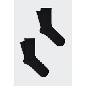 Mono Socks Pamuklu 2'li Lastiksiz Çorap