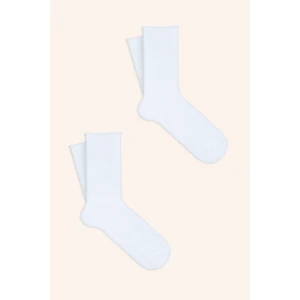 Mono Socks Pamuklu 2'li Lastiksiz Çorap