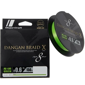 Major Craft Dangan Braid x 8x Ip Misina Pe 0.6 0.06MM 12LB/5.44KG 150MT Yeşil