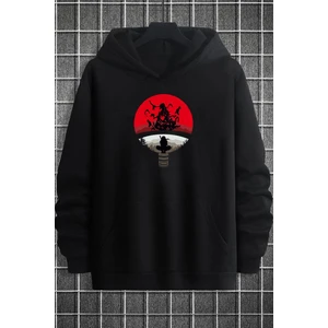 Itachi Uchiha Baskılı Sweatshirt