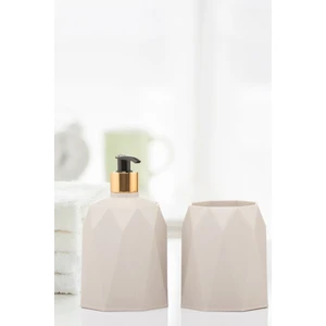 2'li Set Sıvı Sabunluk Diş Fırçalık Banyo Sabunluk