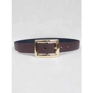 Kadın Siyah Gold Tokalı Kemer 0065