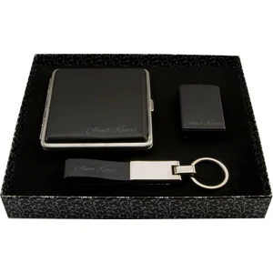 Hediye Shop Kişiye Özel Isimli Anahtarlık, Sigara Tabakası ve Çakmak Seti