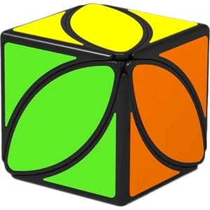 Maple Leaf Rubik Küp Smooth Şeklinde (Black) (Yurt Dışından)