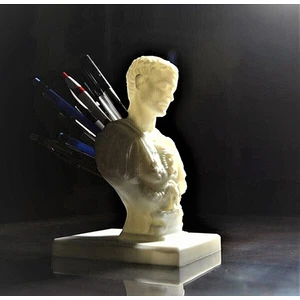 Jül Sezar Dekoratif Tasarım Kalemlik 15 cm