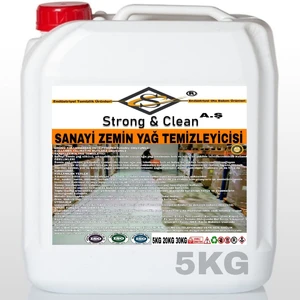 Strong&Clean Sanayi Zemin Yağ Çözücü 5kg