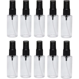 Ambalaj Şeffaf Boş Plastik Pet Şişe 50 ml - 100 Adet