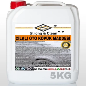Strong & Clean Oto Köpük Cilalı 5 kg