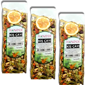 Hanzade Bitkisel Kış Çayı 200 gr x 3 Adet Zengin Içerikli
