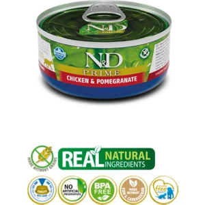 Tavuk & Narlı Yetişkin Konserve Yaş Kedi Maması 70 gr