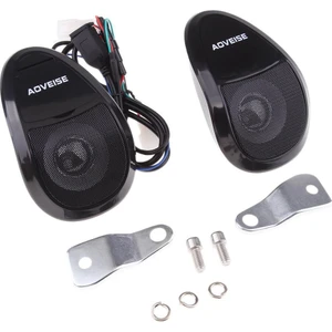 Yedek Motosiklet Bluetooth Hoparlör Mp3 Çalar Destek USB / Tf # 1 Siyah (Yurt Dışından)