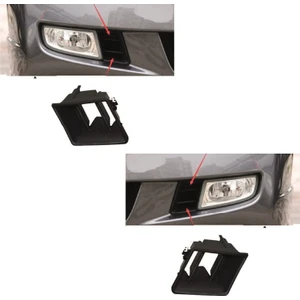 Honda Civic Fd6 Sağ-Sol Takım Sis Far Çerçevesi 2007-2009