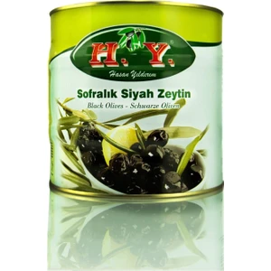 H.y. Zeytin Siyah Zeytin Süper Iri (231-260)(1800 Gr.)