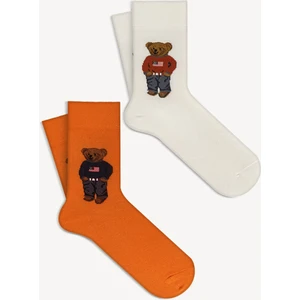 Mono Socks 2'li Teddy Bear Çorap