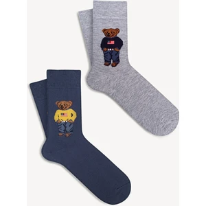 Mono Socks 2'li Teddy Bear Çorap