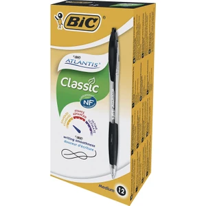 Tükenmez Kalem Atlantis Classic 1.0 Basmalı 12 Li