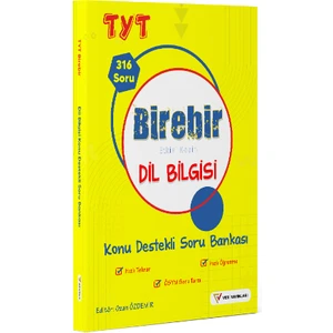 Veri Yayınları Yks Tyt Birebir Etkisi Kesin Dil Bilgisi Konu Destekli Soru Bankası Veri Yayınları