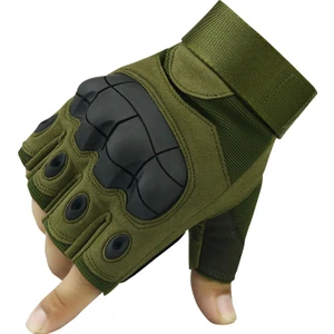 Outdoor Soft Shell Taktik Kesik Parmak Eldiven (Yurt Dışından)
