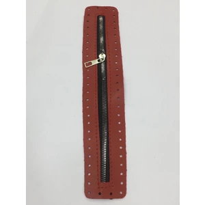 Karan Tuhafiye Derili Fermuar / Çanta Fermuarı / Kapak Fermuar 30 cm