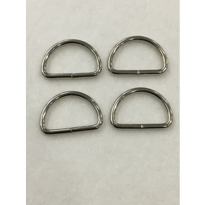 Karan Tuhafiye Çanta Halkası D Demir 3,5 cm 4 Lü Set