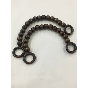 Karan Tuhafiye Çanta Sapı Ahşap Boncuklu