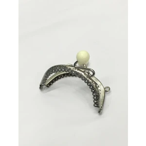 Karan Tuhafiye Çanta ve Cüzdan Klipsi 12 cm Incili Model