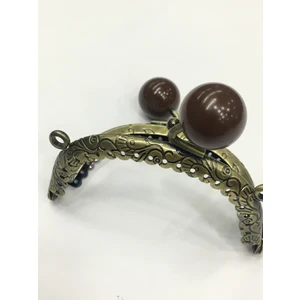 Karan Tuhafiye Çanta ve Cüzdan Klipsi 12 cm Incili Model