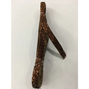 Karan Tuhafiye Simli Kadife Kurdele 5 Metre ( 1 cm )