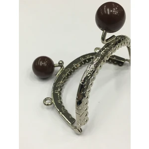 Karan Tuhafiye Çanta ve Cüzdan Klipsi 12 cm Incili Model