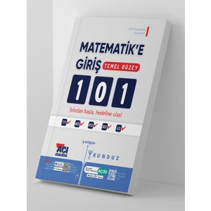Açı Yayınları Matematik E Giriş 101 Soru Bankası