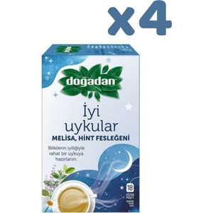 Iyi Uykular Çayı Melisa ve Hint Fesleğeni x 4