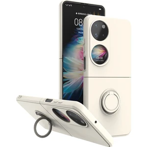 Huawei P50 Pocket Telefon Kılıfı - Beyaz (Yurt Dışından)