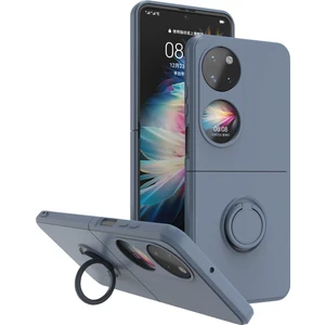 Huawei P50 Pocket Telefon Kılıfı - Gri (Yurt Dışından)