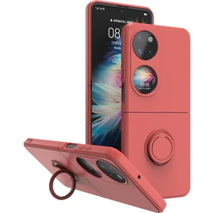 Huawei P50 Pocket Telefon Kılıfı - Koyu Mor (Yurt Dışından)