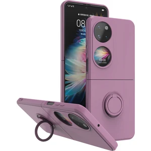 Huawei P50 Pocket Telefon Kılıfı - Mor (Yurt Dışından)