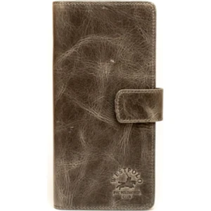 WEST POLO CÜZDAN Hakiki Crazy Deri Telefon Bölmeli Unisex Portföy Cüzdan Kartlık