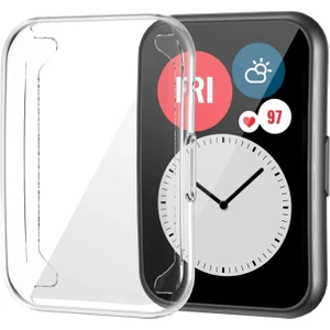 Huawei Watch Fit 2 Önü Kapalı Tasarım Silikon Kılıf - AL3173