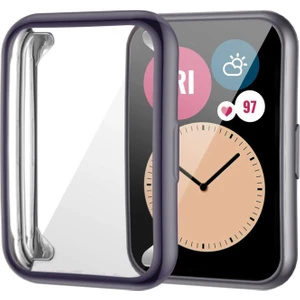 Huawei Watch Fit 2 Önü Kapalı Tasarım Silikon Kılıf - AL3173