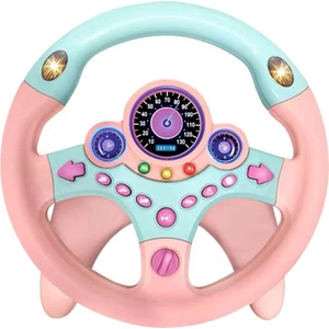 Çocuklar Bas Musical Universal- Pink'de Oyuncak Direksiyon (Yurt Dışından)