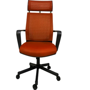 Efor Fileli Şef Bilgisayar Ofis Çalışma Koltuğu FK1401 Turuncu