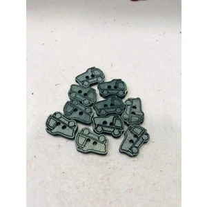 Karan Tuhafiye Ahşap Bebek Düğmesi 6 Adet 1,5 cm