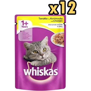 Pouch Jöleli Tavuklu Yaş Kedi Maması 100GR x 12 Adet