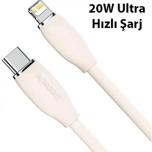 20W 1.2metre Type C To Iphone Lightning Ultra Hızlı Şarj ve Data Kablosu, Kopmaz Bükülmez