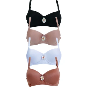 Tektaş İç Giyim Tektaş Kadın Balenli Dolgulu 4'lü Sütyen