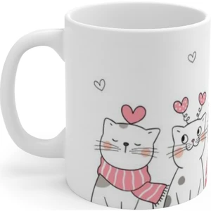Kalpli Kediler Mug Kupa