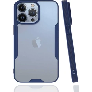 Apple iPhone 14 Pro Max Kılıf Kamera Korumalı Arkası Şeffaf Silikon