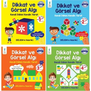 Dikkat ve Görsel Algı Evde Eğitim Seti -  Bahar Sarıkaya