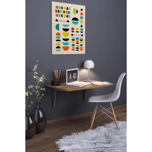 Moka Park Avm Duvara Monte Katlanabilir Balkon Masası Çalışma Masası